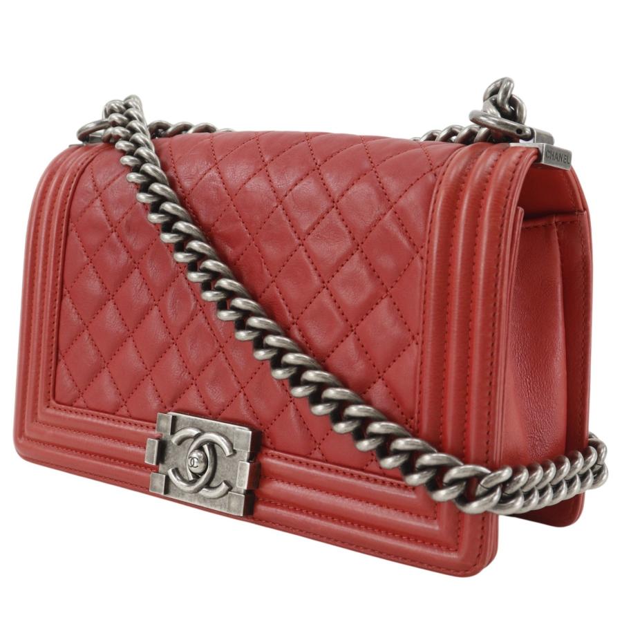 CHANEL（シャネル） ボーイシャネル マトラッセ ショルダーバッグ 