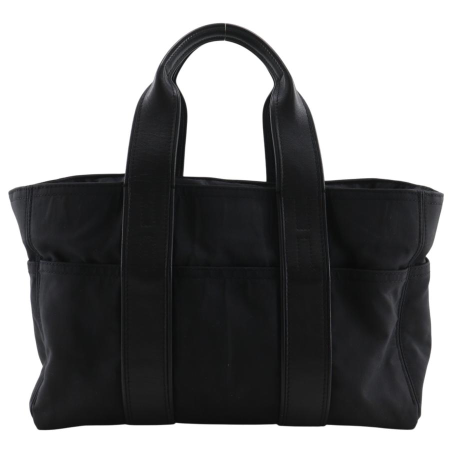美品！HERMES エルメス　アカプルコ PM ハンドバッグ　ナイロン　ブラック HERMES（エルメス） アカプルコPM ハンドバッグ ナイロン 黒
