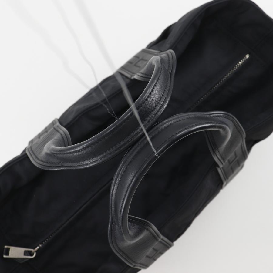 HERMES（エルメス） アカプルコPM ハンドバッグ ナイロン 黒