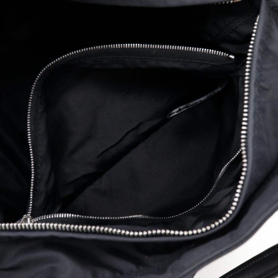 HERMES（エルメス） アカプルコPM ハンドバッグ ナイロン 黒