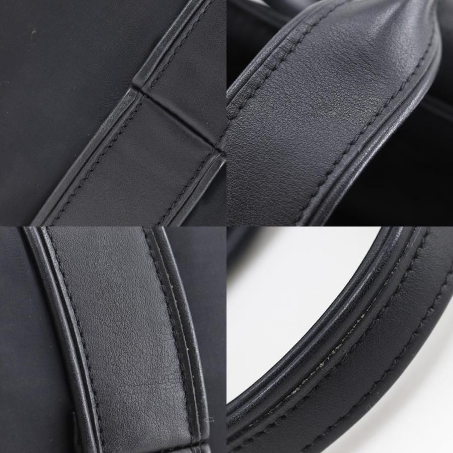 HERMES（エルメス） アカプルコPM ハンドバッグ ナイロン 黒