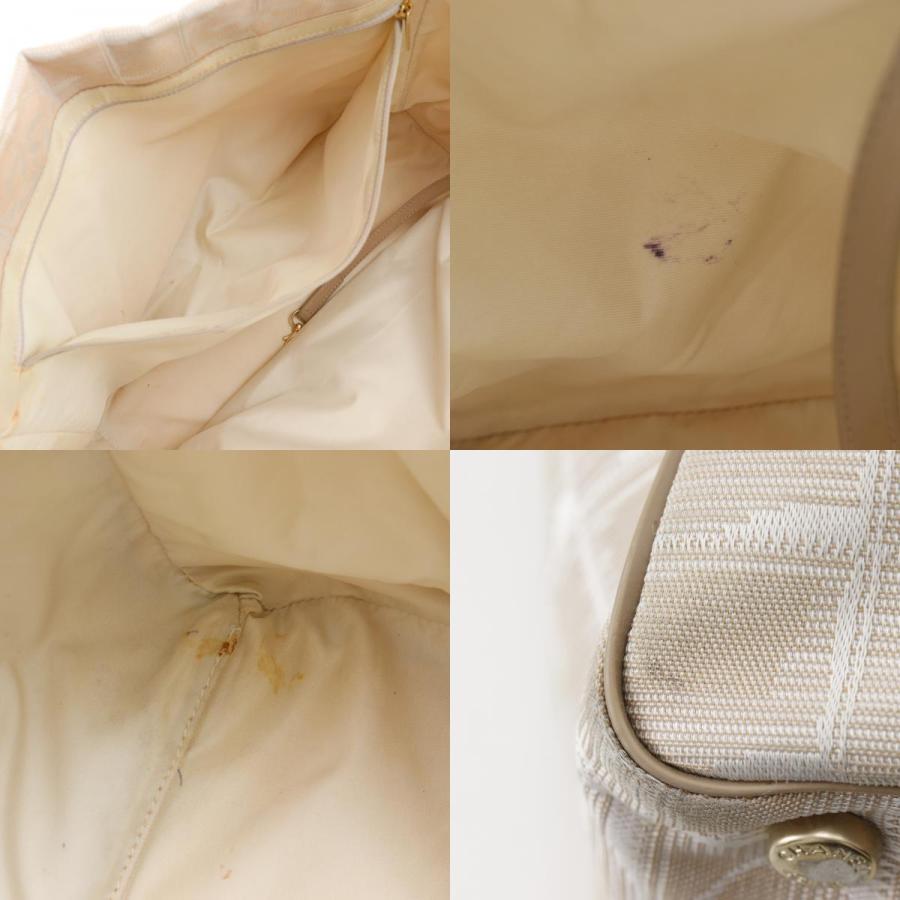 CHANEL シャネル ニュートラベルライン トートMM A15991 トートバッグ ナイロンキャンバス ベージュ レディース【I141526154】中古の画像