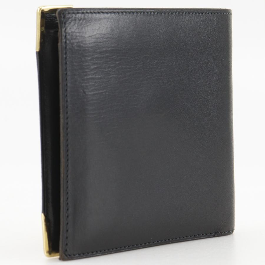 dunhill（ダンヒル） 二つ折り財布 レザー 黒 メンズ【I141526160