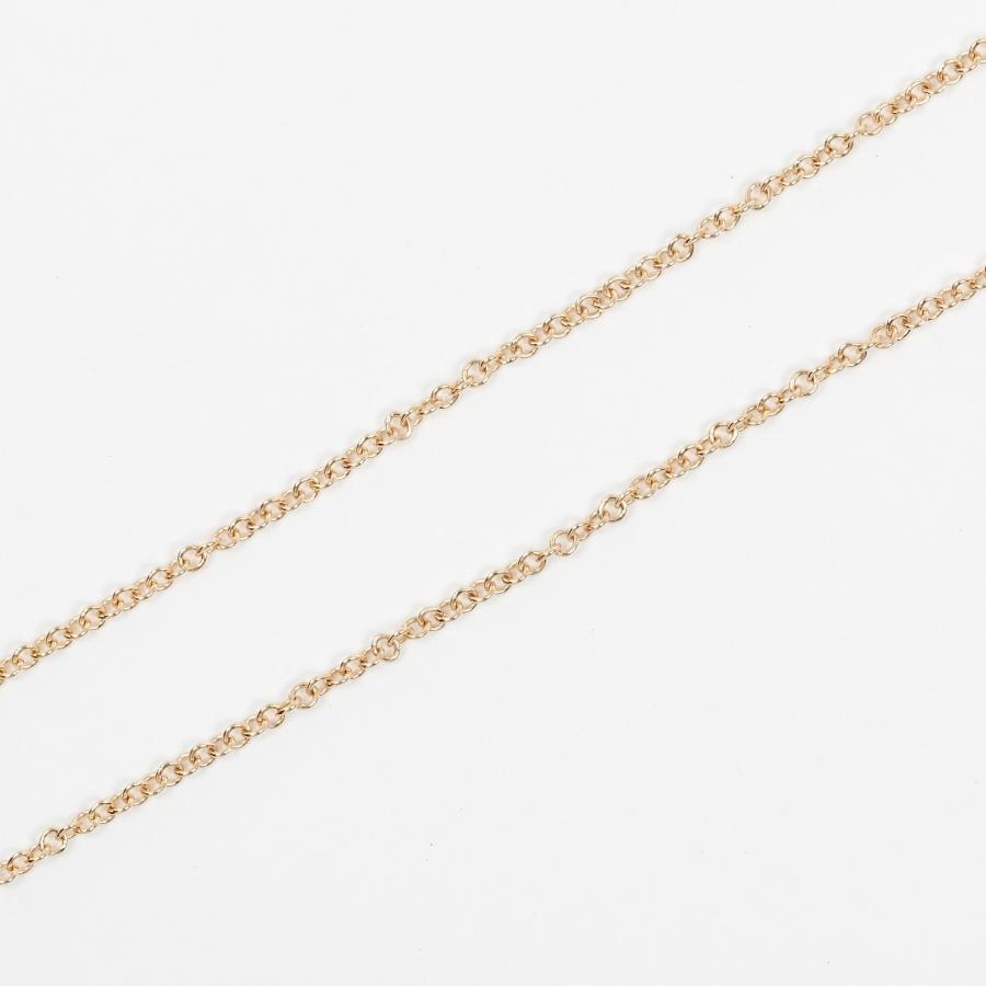 TIFFANY&Co.（ティファニー） ビクトリア ミディアム ネックレス K18PG