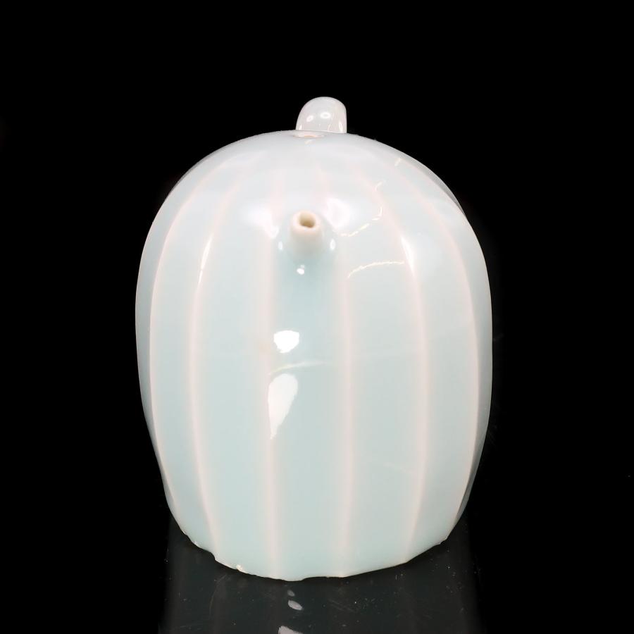 鈴木治 造 青白磁水滴 走泥社 骨董品 陶磁器 _【I142026003】中古_2