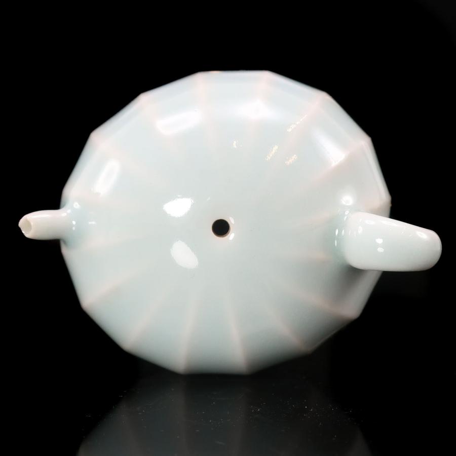 鈴木治 造 青白磁水滴 走泥社 骨董品 陶磁器 _【I142026003】中古_5