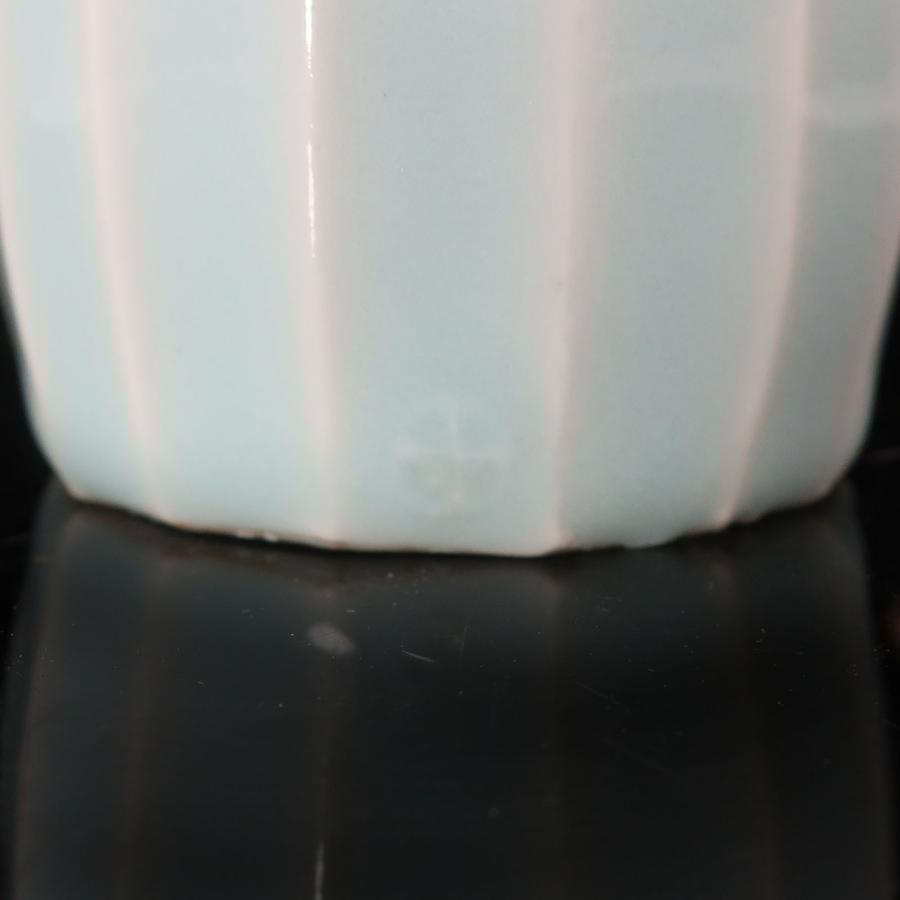 鈴木治 造 青白磁水滴 走泥社 骨董品 陶磁器 _【I142026003】中古_7
