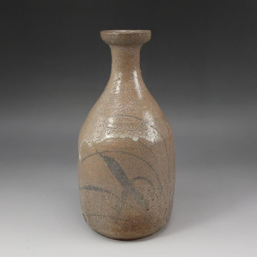 中里重利 造 絵唐津徳利 骨董品 陶磁器 _【I142826021】中古_1