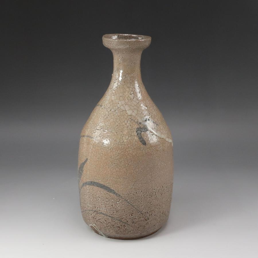 中里重利 造 絵唐津徳利 骨董品 陶磁器 _【I142826021】中古_3