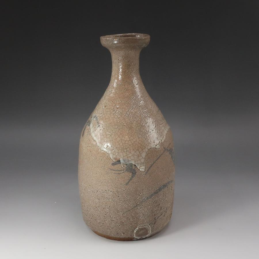 中里重利 造 絵唐津徳利 骨董品 陶磁器 _【I142826021】中古_4