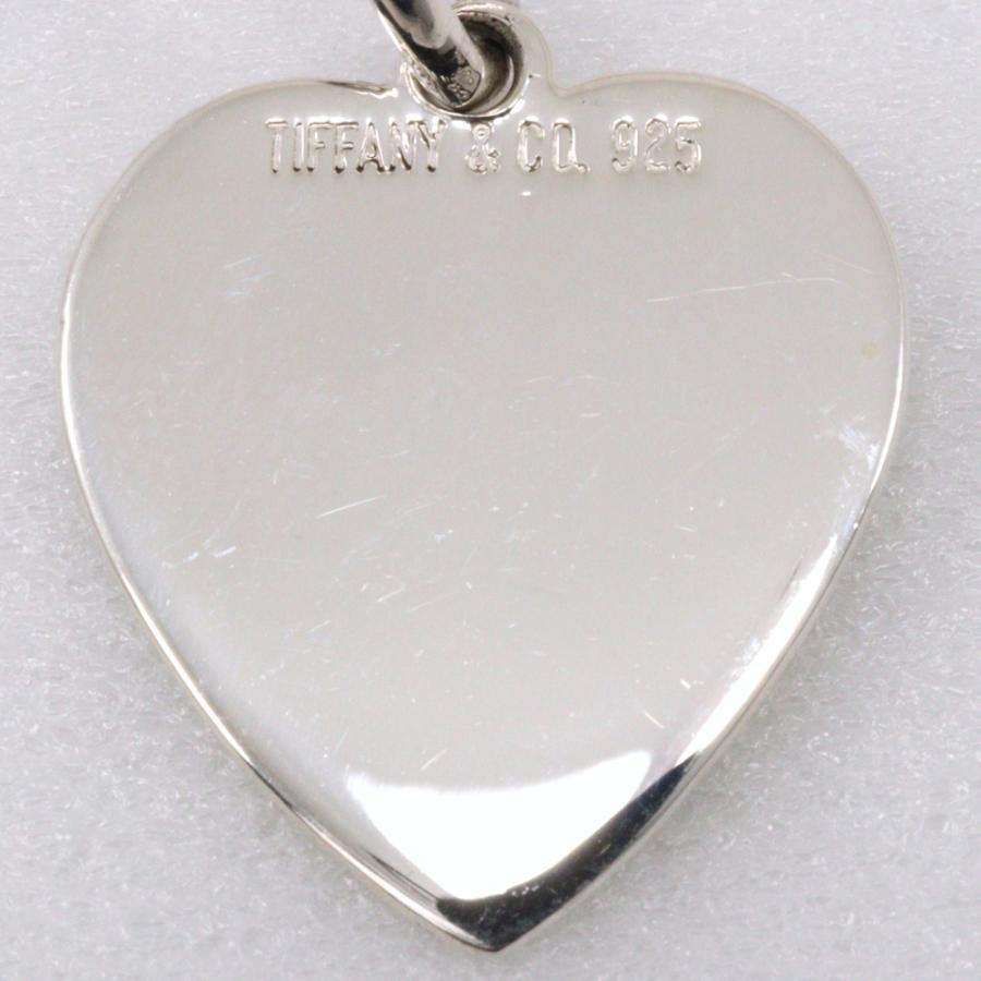美品 ティファニー キーホルダー リターントゥハート シルバー925 ハートタグ TIFFANY&Co.（ティファニー） リターントゥティファニー ハートタグ