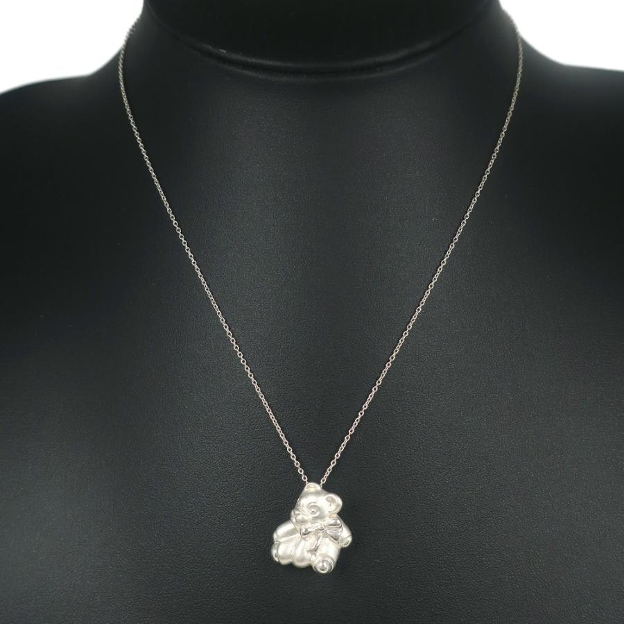 TIFFANY&Co.（ティファニー） ベア/クマ ネックレス シルバー925 約6.3 