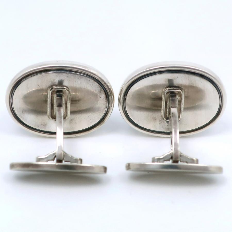 Georg Jensen ジョージジェンセン オーバル ＃44A カフス シルバー925