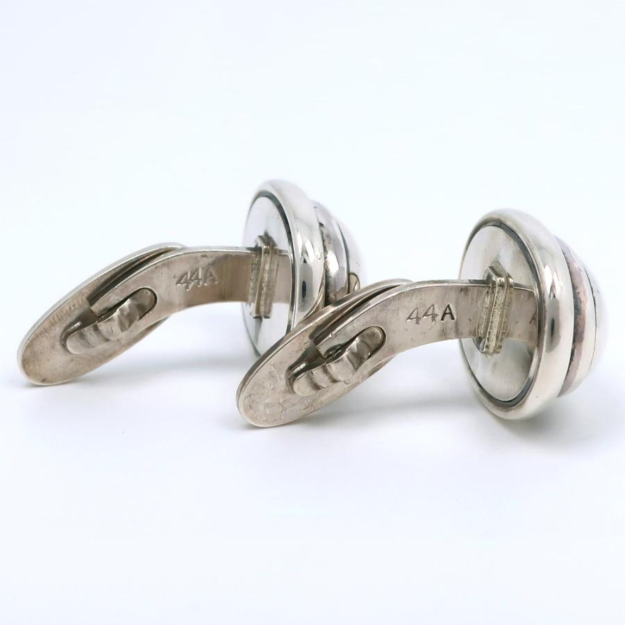 Georg Jensen ジョージジェンセン オーバル ＃44A カフス シルバー925