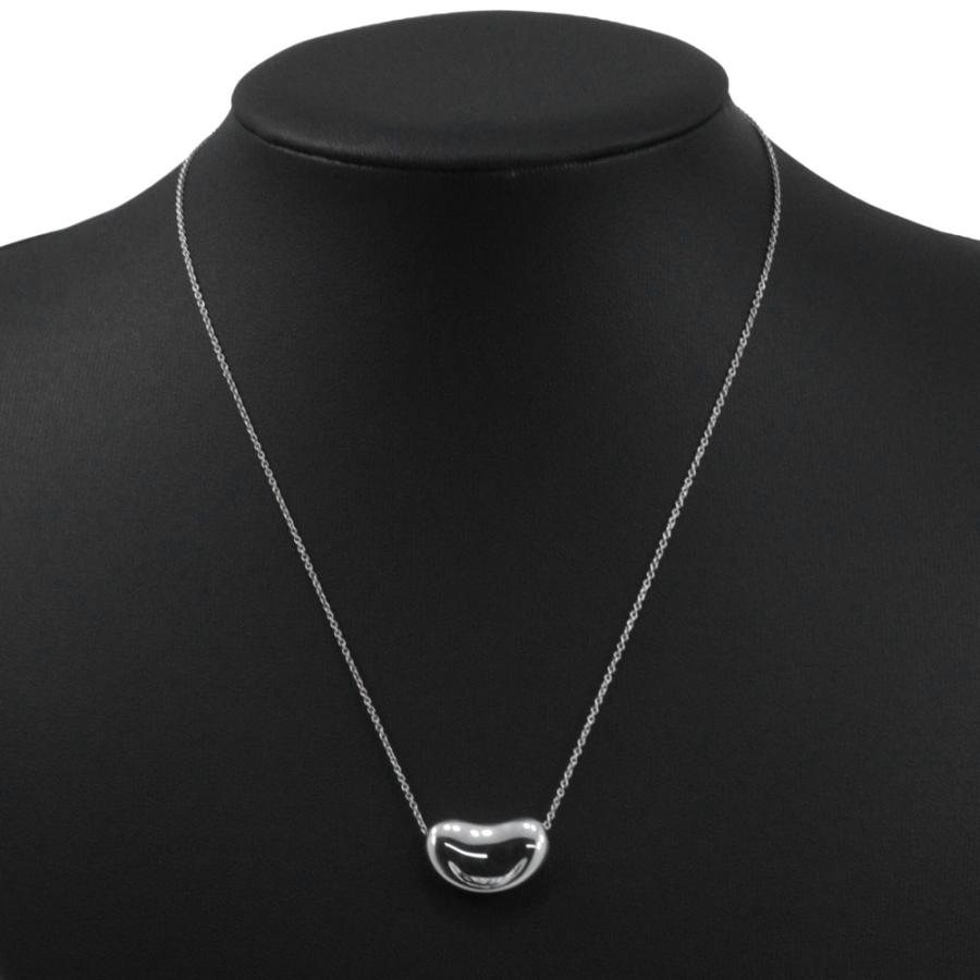 美品 ティファニー ネックレス ビーン シルバー 925 エルサペレッティ TIFFANY&Co. ティファニー ネックレス TIFFANY＆Co. エルサ