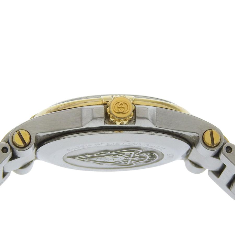 GUCCI（グッチ） 9040L 腕時計 SS クオーツ アナログ表示 レディース黒