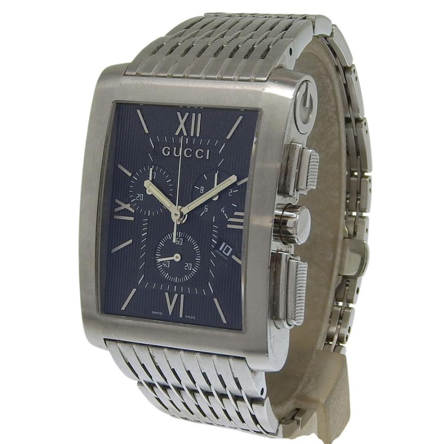 GUCCI（グッチ） Gメトロ 8600M 腕時計 SS クオーツ クロノグラフ 