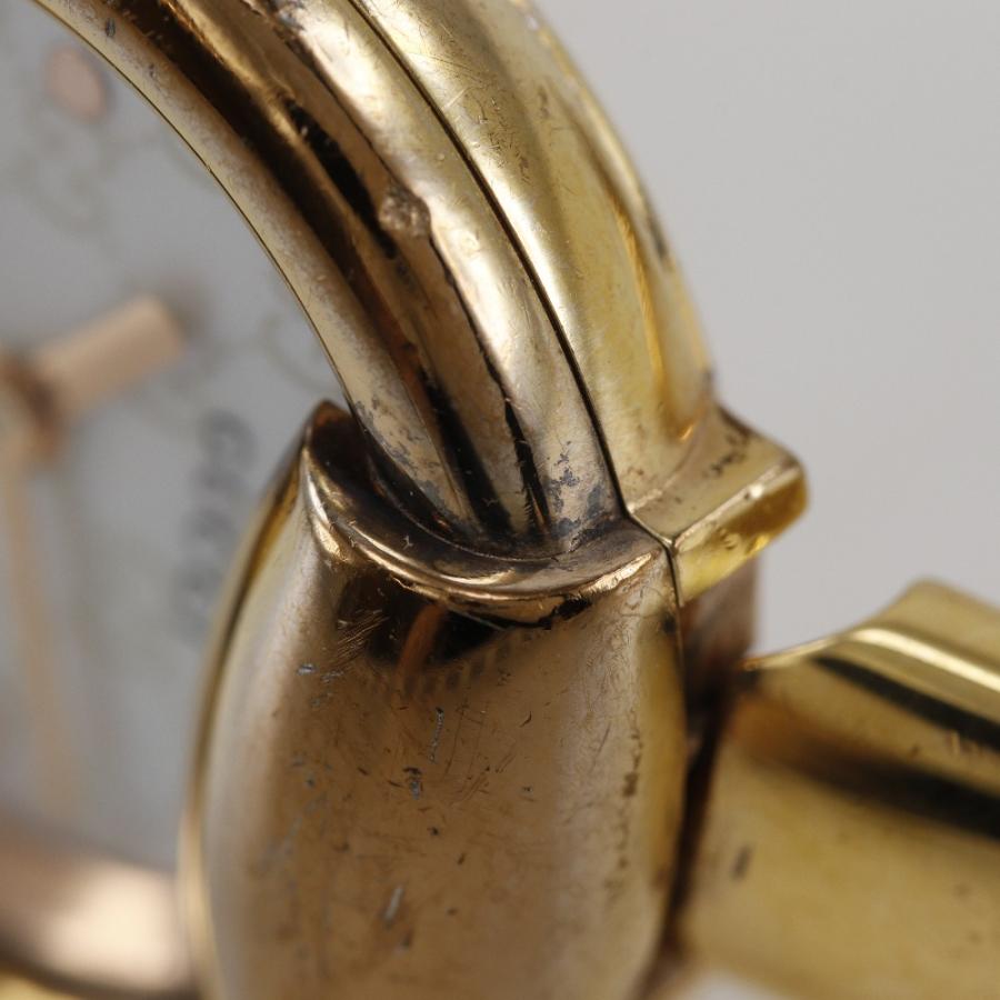 GUCCI グッチ 1400L 腕時計 金メッキ×SS クオーツ アナログ表示