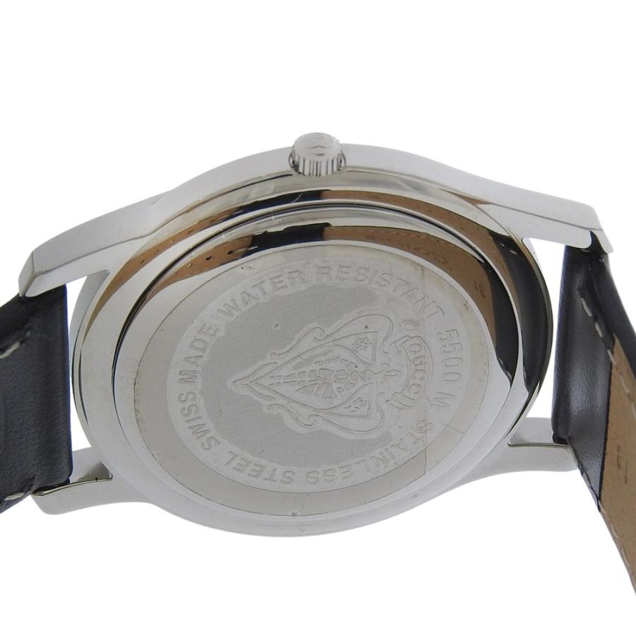 GUCCI（グッチ） Gクラス 5500M 腕時計 SS×レザー クオーツ アナログ