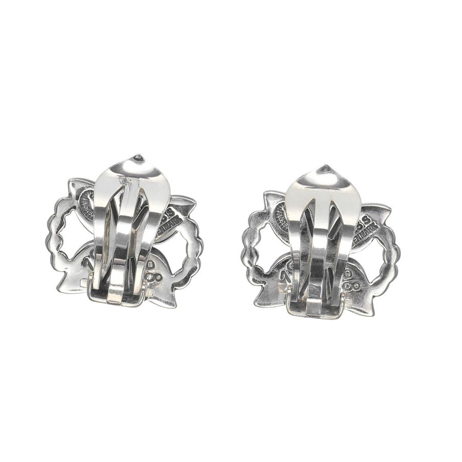 ジョージジェンセン イヤリング エーデルワイス ヴィンテージ シルバー925 約9.1g Georg Jensen【I150225059】中古_2