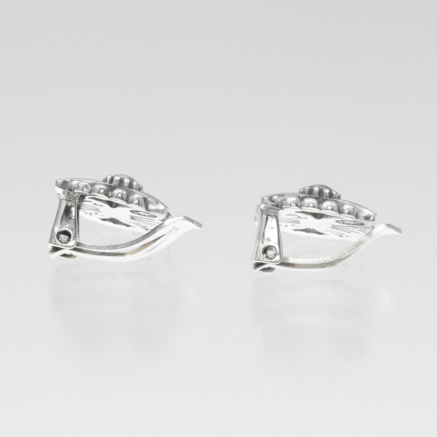 ジョージジェンセン イヤリング エーデルワイス ヴィンテージ シルバー925 約9.1g Georg Jensen【I150225059】中古_6