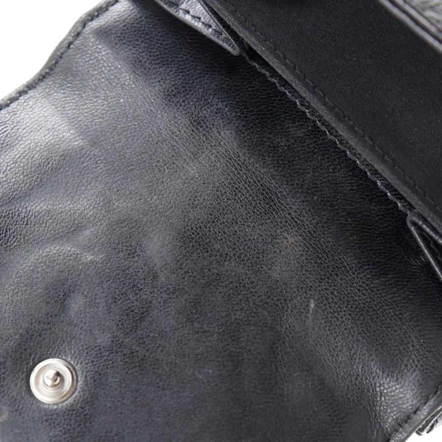 CHANEL シャネル アイコンライン Wホック A37152 二つ折り財布