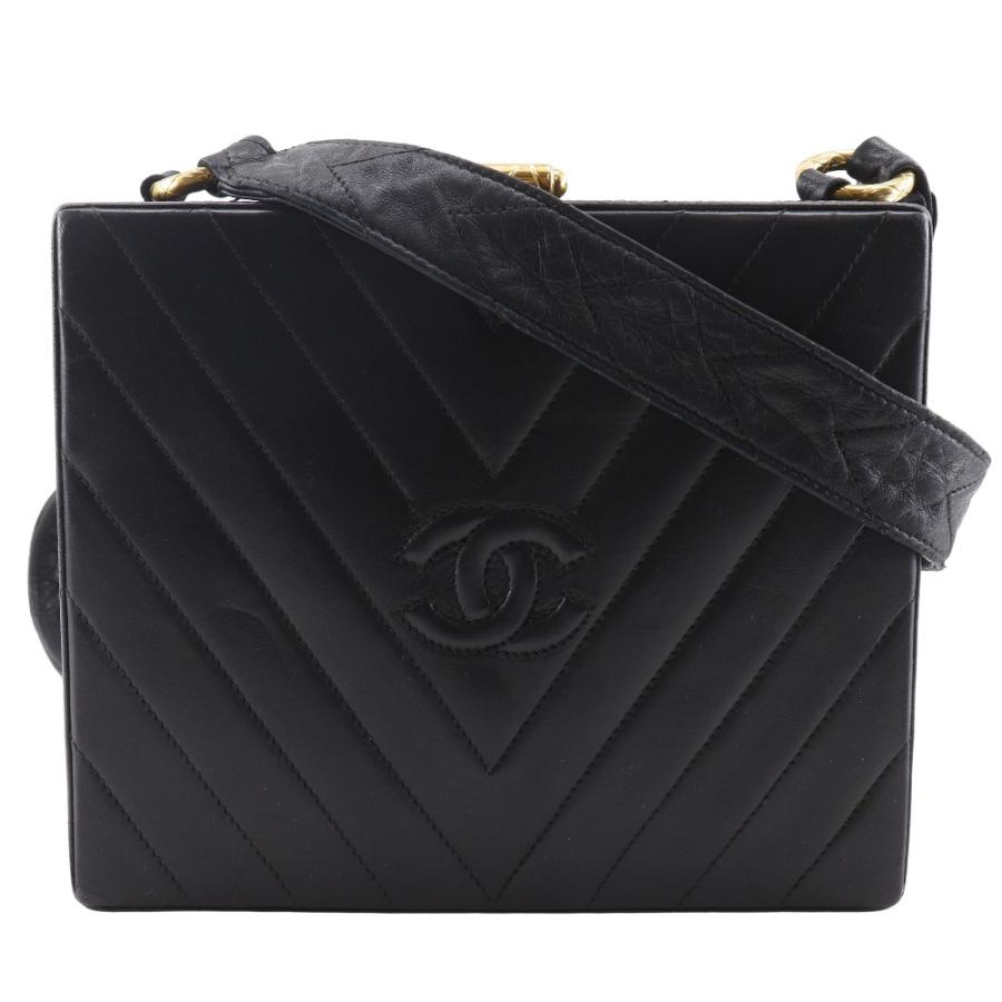 CHANEL　シェブロン Vステッチ ココマーク ショルダーバッグ ヴィンテージ CHANEL（シャネル） シェブロン ココマーク Vステッチ ヴィンテージ