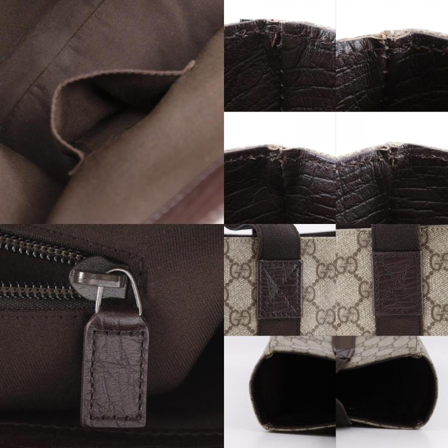 GUCCI（グッチ） 141976 トートバッグ GGスプリームキャンバス 茶