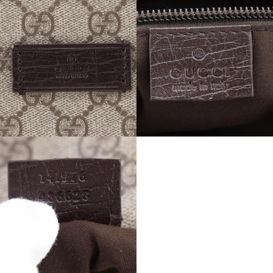 GUCCI（グッチ） 141976 トートバッグ GGスプリームキャンバス 茶
