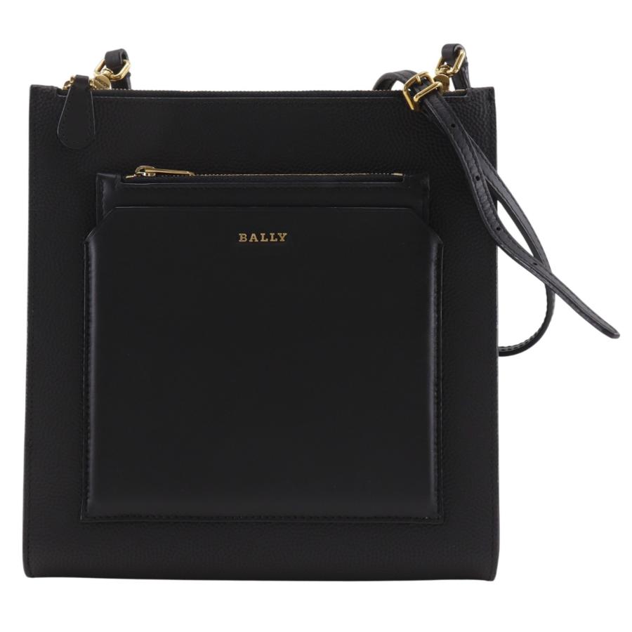 BALLY 黒 レザー ショルダーバッグ 本体 ♥︎未使用に近い 楽天市場