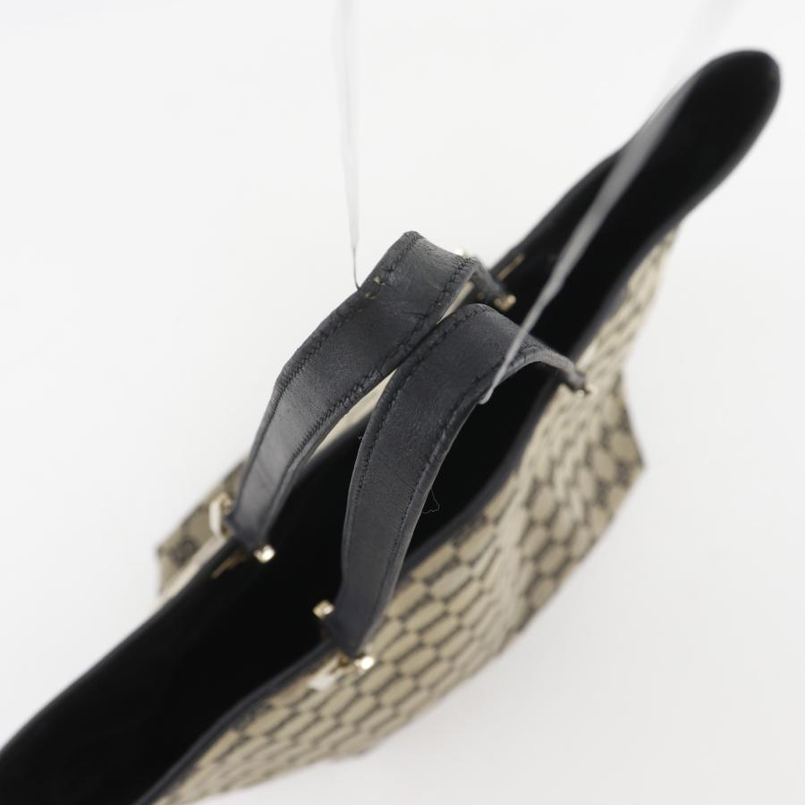 GUCCI（グッチ） 002.1093 トートバッグ GGキャンバス 黒 レディース