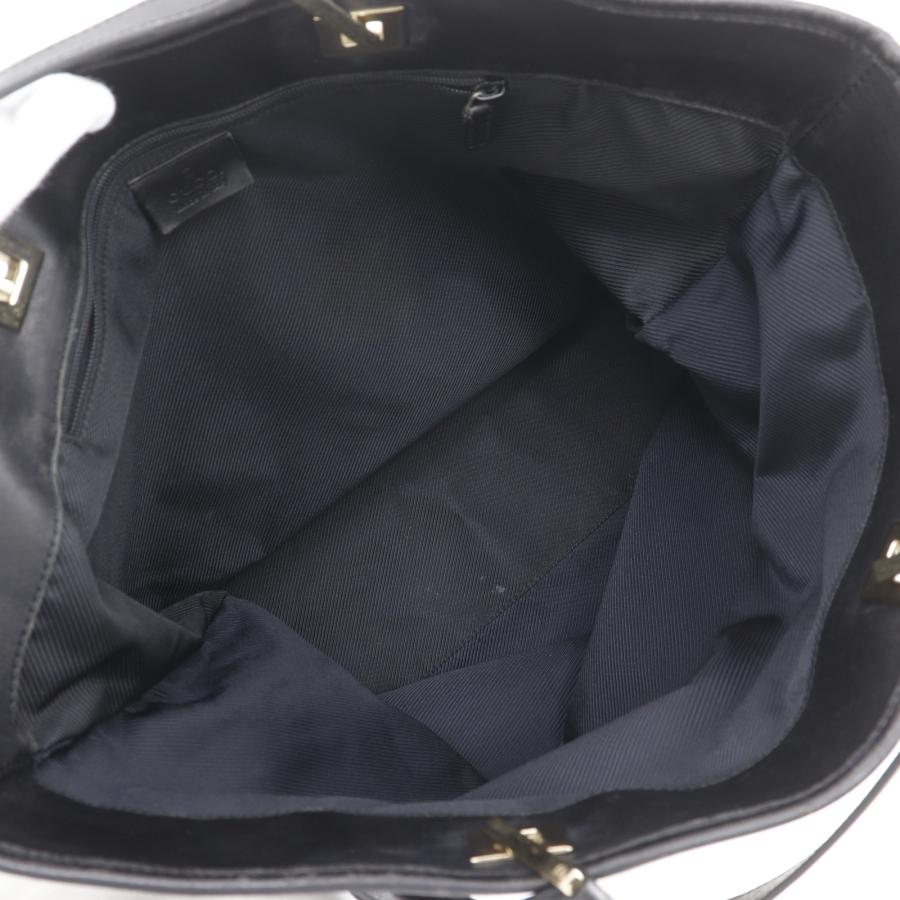 GUCCI（グッチ） 002.1093 トートバッグ GGキャンバス 黒 レディース