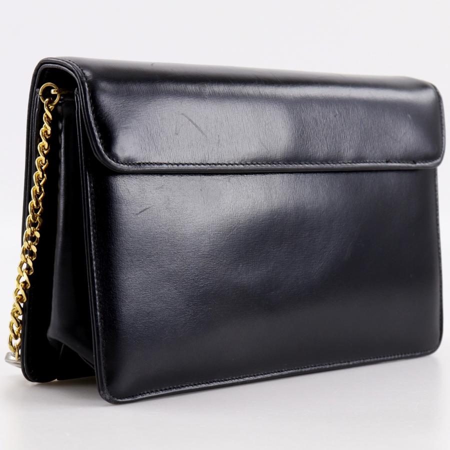 Dior クリスチャンディオール チェーンショルダー 2WAYクラッチ CDロゴ