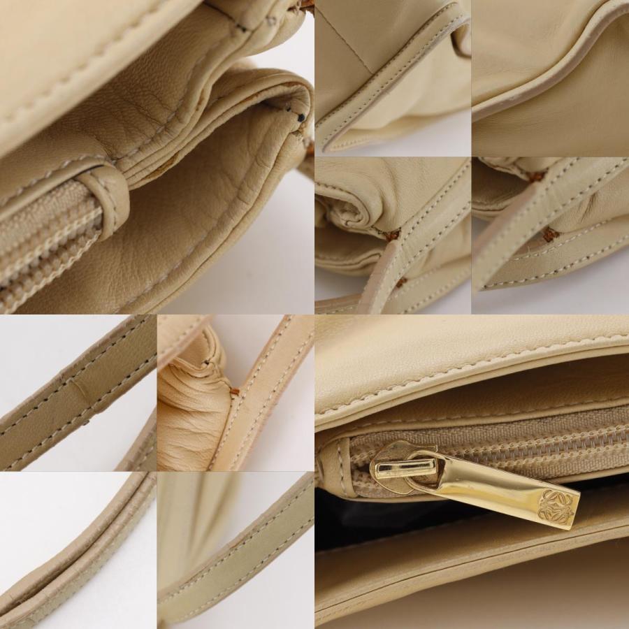 LOEWE（ロエベ） ショルダーバッグ カーフ ベージュ レディース 