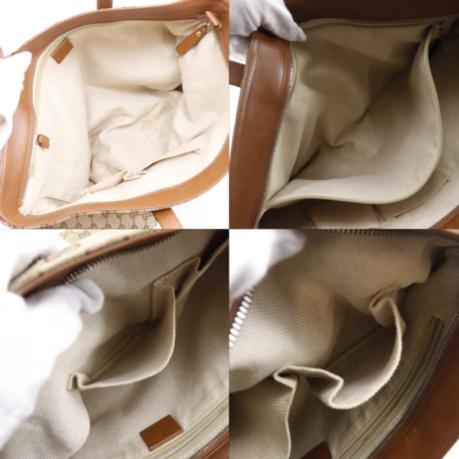 GUCCI（グッチ） シェリーライン 308928 トートバッグ GGキャンバス 茶