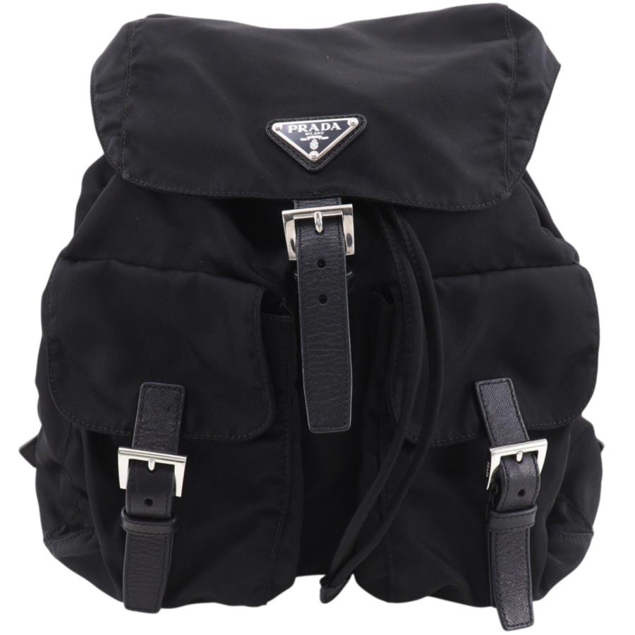 美品✨PRADA プラダ　BZ2811 リュックサック　ブラック　ナイロン PRADA（プラダ） BZ2811 リュック・デイパック ナイロン NERO 黒 ユニ