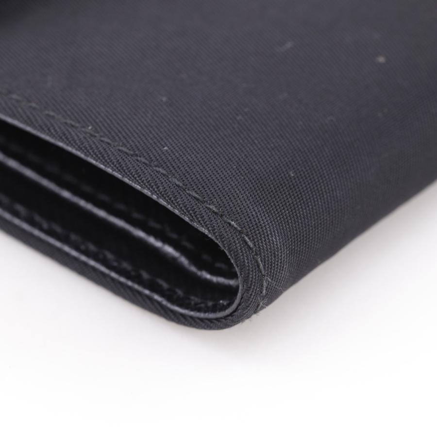 PRADA（プラダ） 三つ折り財布 ナイロン 黒 ユニセックス【I151526077
