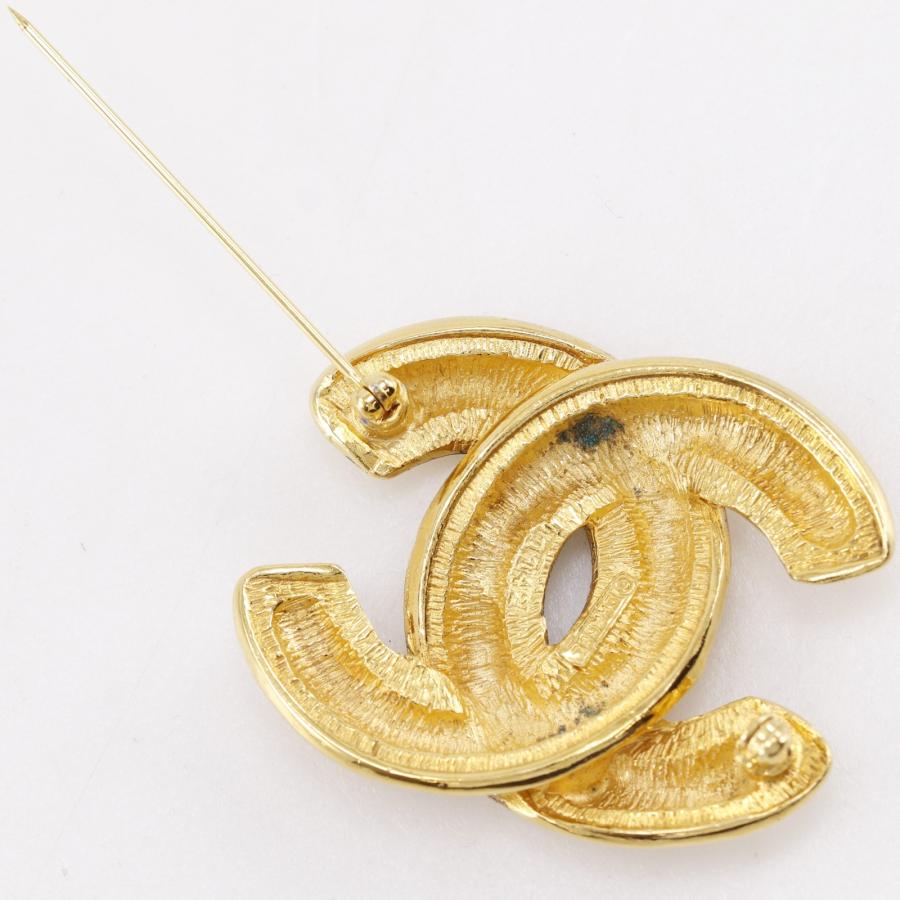 CHANEL（シャネル） ココマーク マトラッセ ヴィンテージ ブローチ