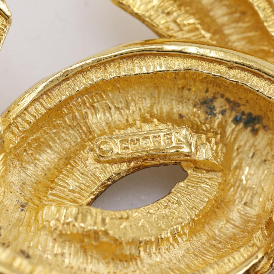 CHANEL（シャネル） ココマーク マトラッセ ヴィンテージ ブローチ