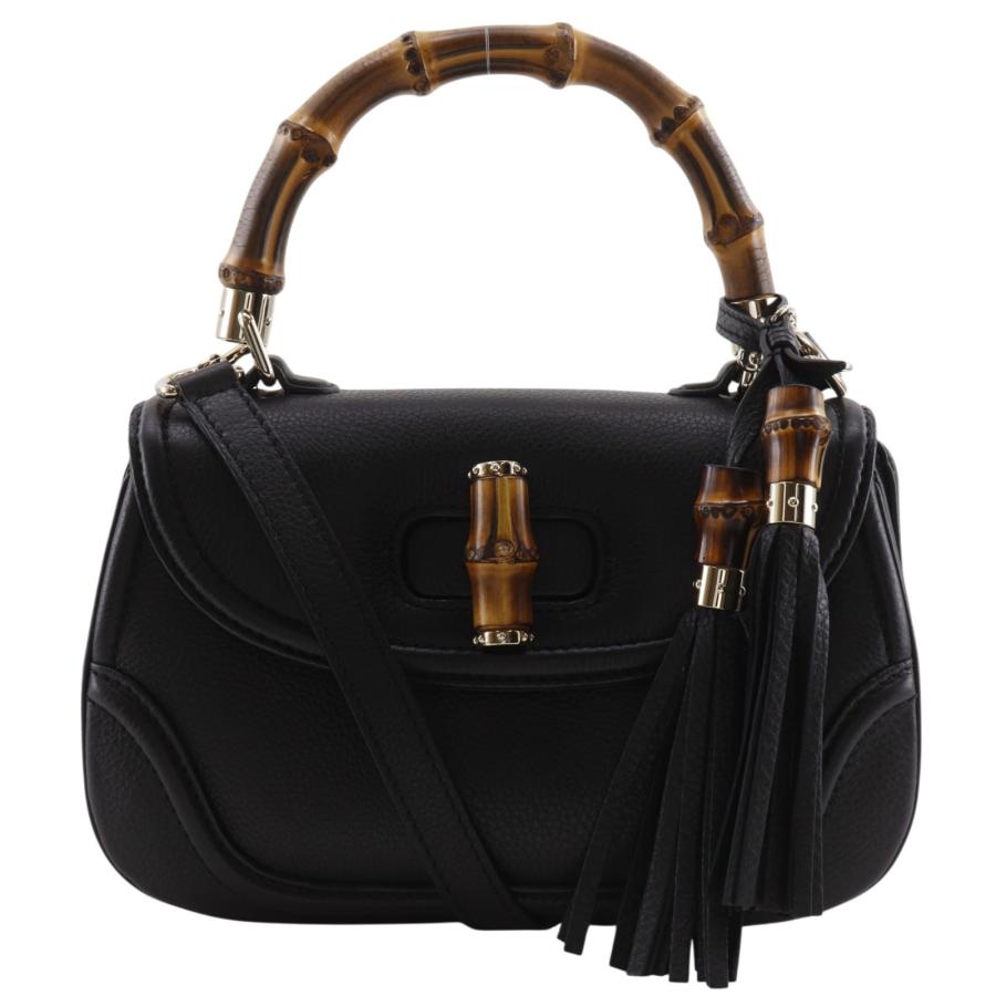 GUCCI グッチ バンブー　フリンジ　2way 219704 バック GUCCI（グッチ） バンブー 2WAYショルダー 254884 ハンドバッグ カーフ