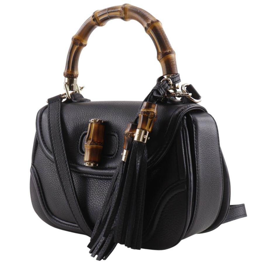 GUCCI（グッチ） バンブー 2WAYショルダー 254884 ハンドバッグ カーフ