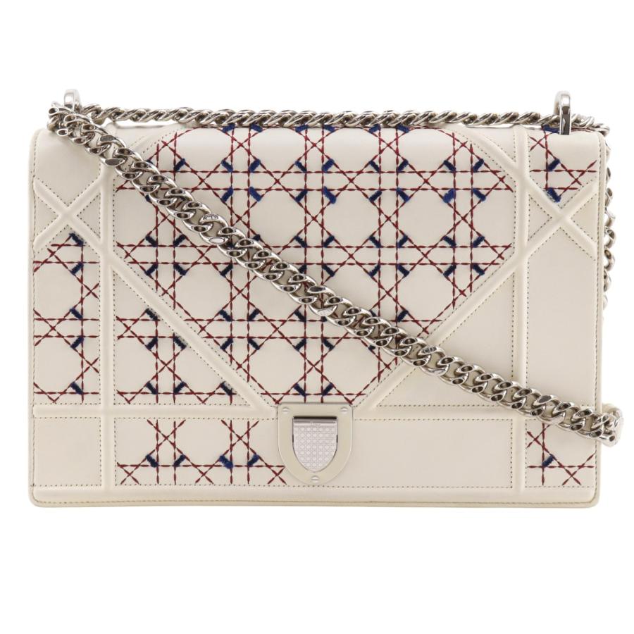 Dior クリスチャンディオール ディオラマ ラージ カナージュ チェーン