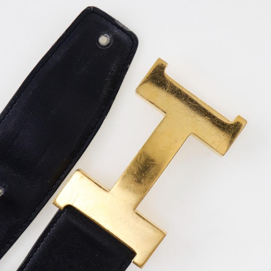 HERMES エルメス Ｈベルト □B ベルト カーフ ユニセックス【I151624088】中古_3