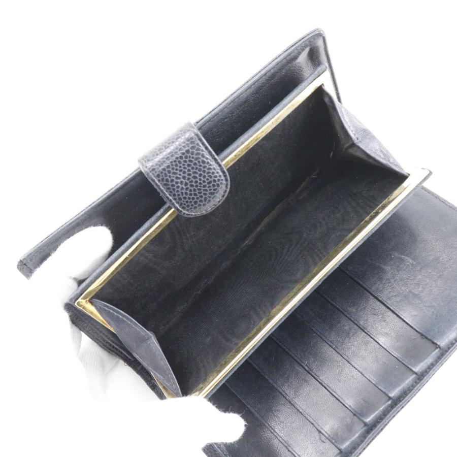 CHANEL（シャネル） 長財布 キャビアスキン 黒 レディース【I151624089
