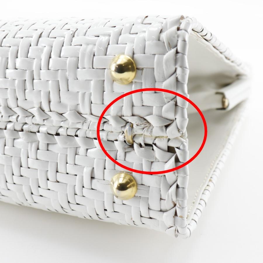 FENDI（フェンディ） ハンドバッグ レザー 白 レディース【I151624109