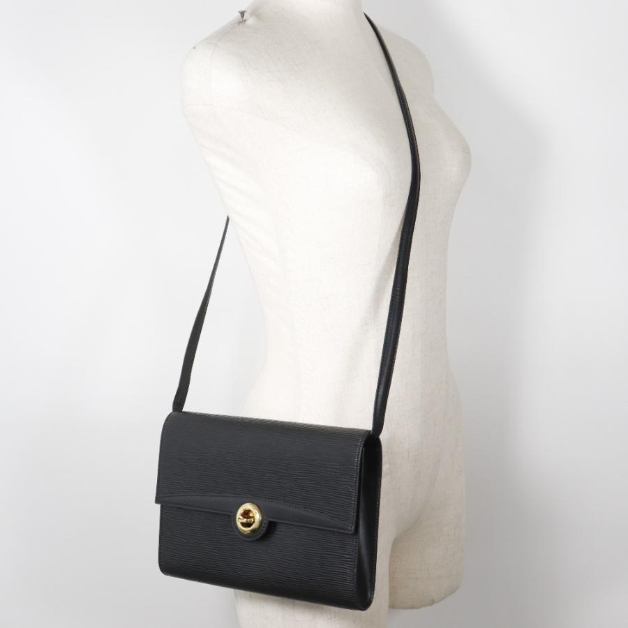 LOUIS VUITTON ポシェットアルシュ ショルダーバッグ エピ ノワール