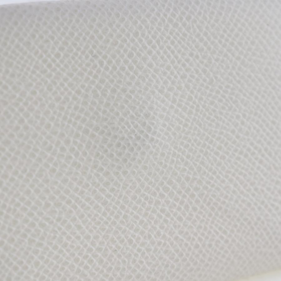 HERMES エルメス カルヴィ Z カードケース ヴォーエプソン クレ 白  