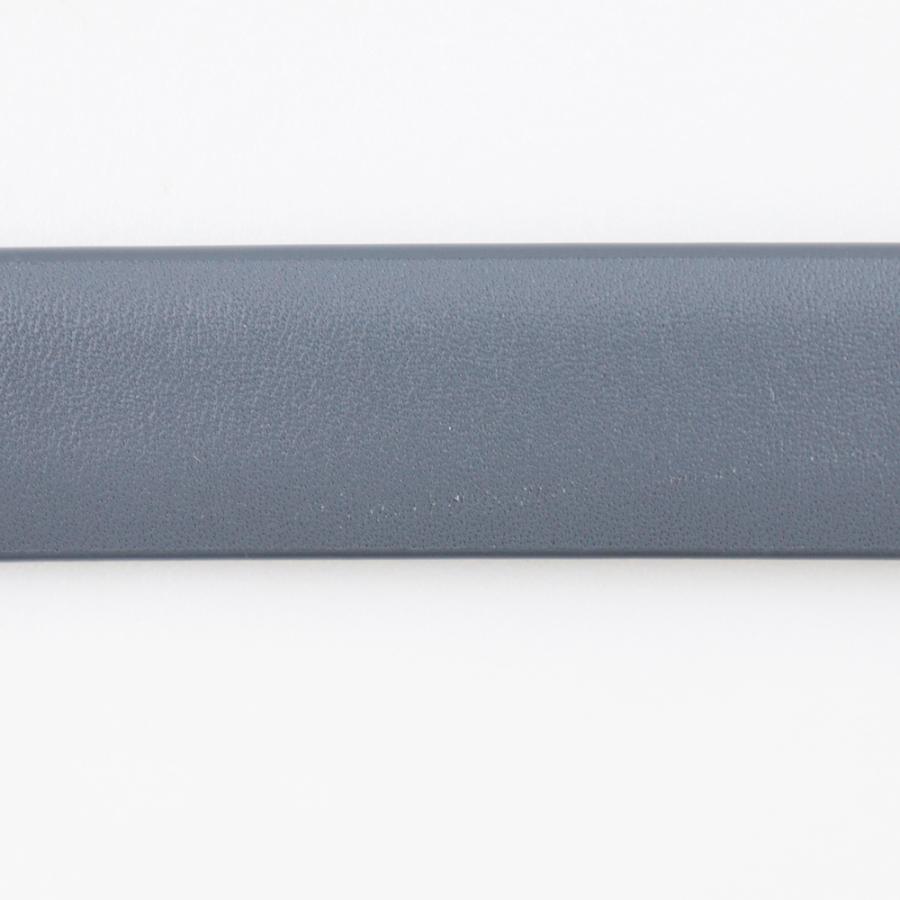 BOTTEGAVENETA ボッテガヴェネタ カーフ ブルーグレー ベルト メンズ 【中古】 BOTTEGA VENETA（ボッテガ・ヴェネタ） ベルト カーフ ブルーグレー