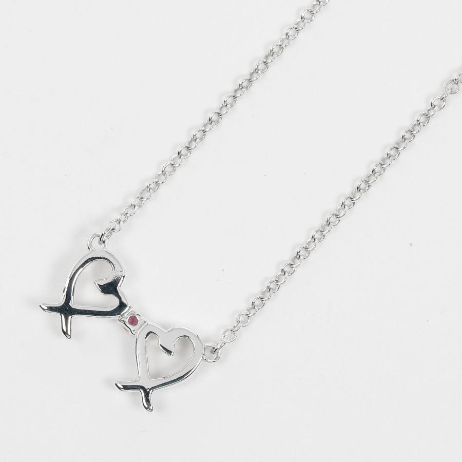 TIFFANY&Co.（ティファニー） ダブル ラビングハート ネックレス
