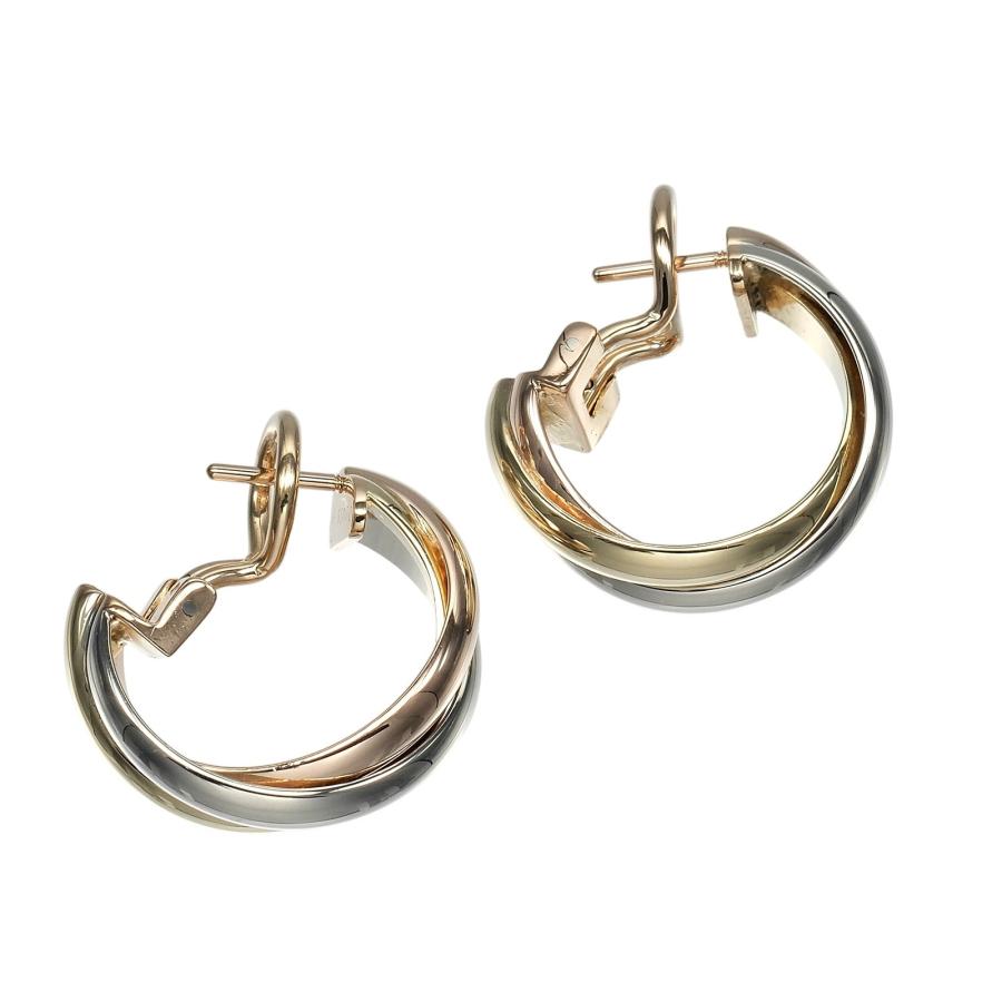 Cartier（カルティエ） トリニティ ピアス K18ゴールド YG PG WG 約